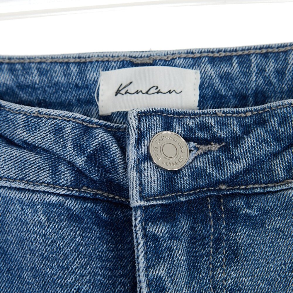 Kancan Aspen High Rise Wide Flare Jeans Women's 28 - Picture 4 of 6